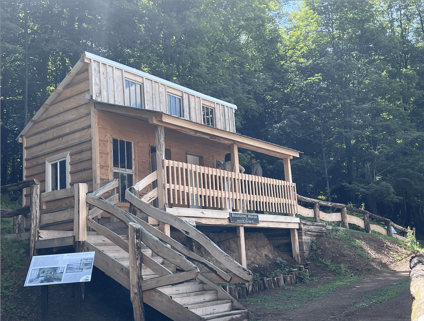 The Boarding house exhibit